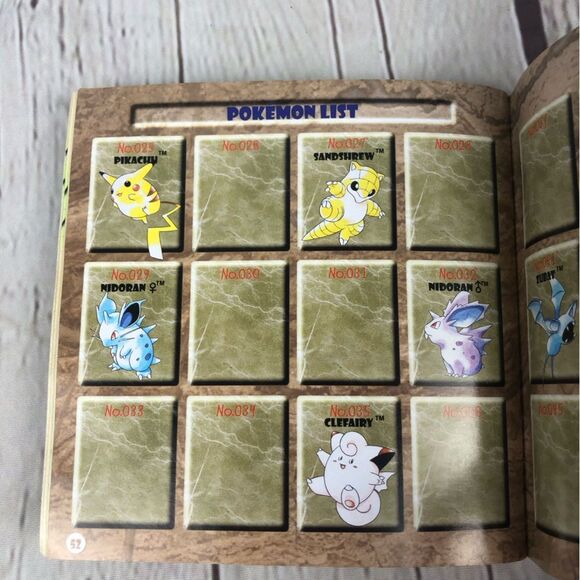 Pokemon Yellow Trainers Guide Authentic Nintendo Instruction Manual - Picture 6 of 6